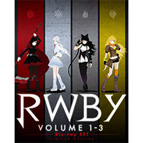 RWBY VOLUME 1-3 Blu-ray SET